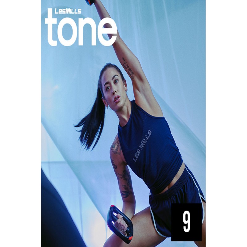 [Hot Sale]LesMills TONE 09 New Release 09 DVD, CD & Notes